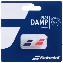 Antivibrateurs Babolat Flag Damp Rouge / Noir X 2