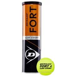 Balles Dunlop Fort Clay Court X4