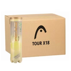 Carton 18 Tubes De 4 Balles Head Tour