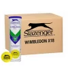 Carton 18 Tubes De 4 Balles Slazenger Wimbledon