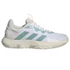 Chaussures Adidas SoleMatch Control Femme Blanc / Mint
