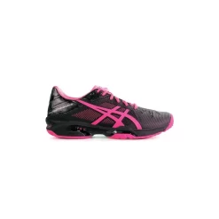 Chaussures Asics Gel Solution Speed 3 Black Pink