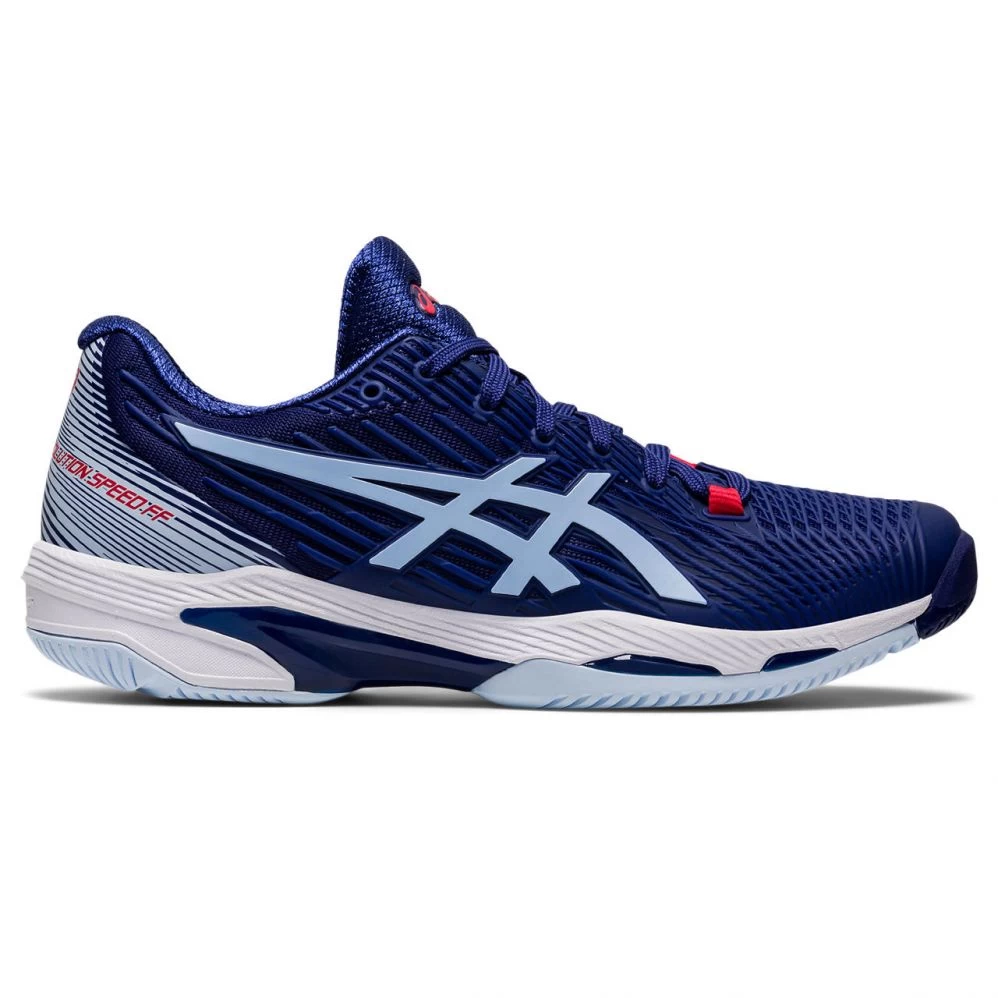 Chaussures Asics Gel Solution Speed FF 2 Femme Bleu Marine 1 Chaussures Asics Gel Solution Speed FF 2 Femme Bleu Marine