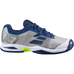 Chaussures Babolat Jet All Court Junior Gris / Bleu