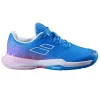 Chaussures Babolat Jet Mach 3 All Court Girl Bleu