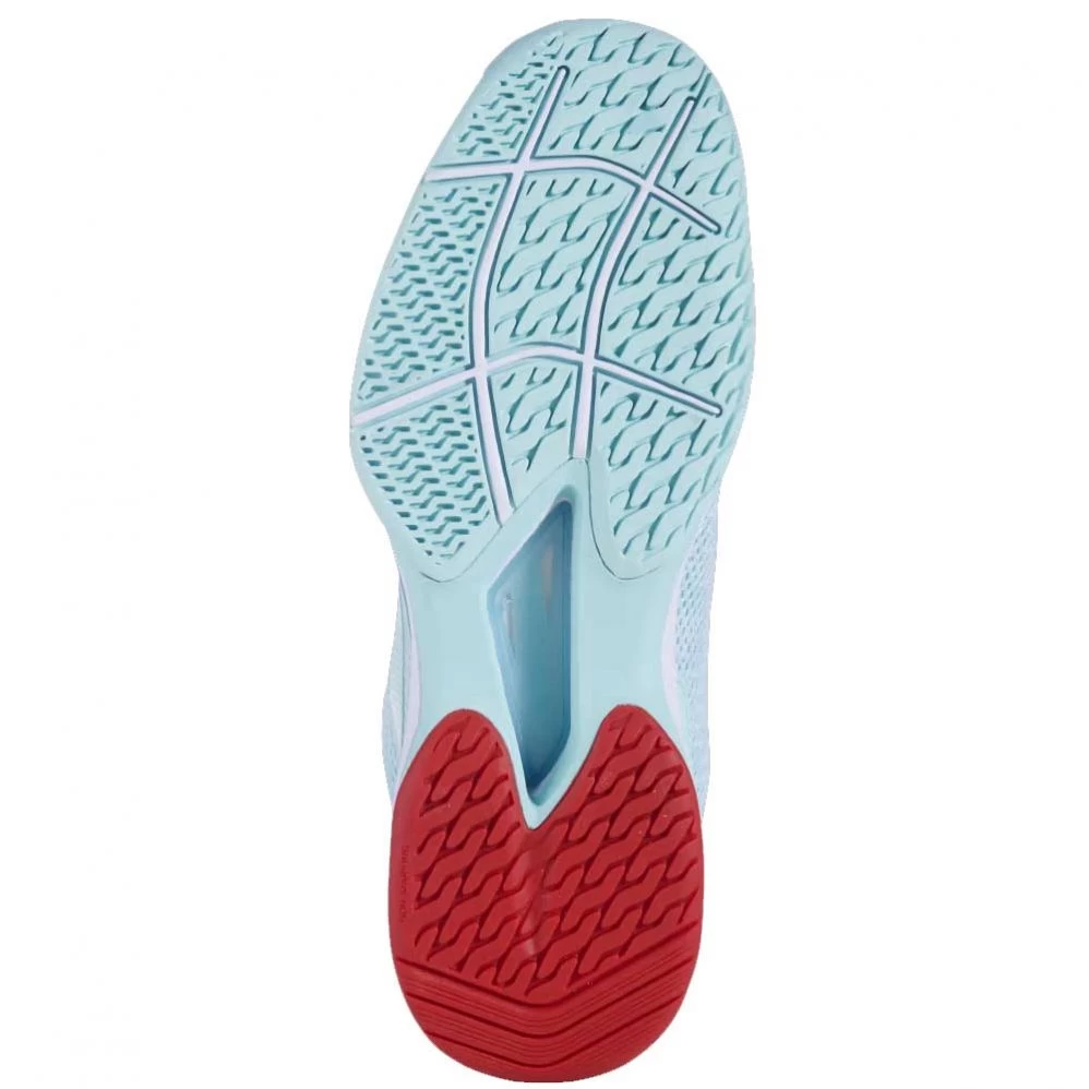 Chaussures Babolat Jet Tere All Court Femme Bleu / Blanc 5 Chaussures Babolat Jet Tere All Court Femme Bleu / Blanc – Image 5