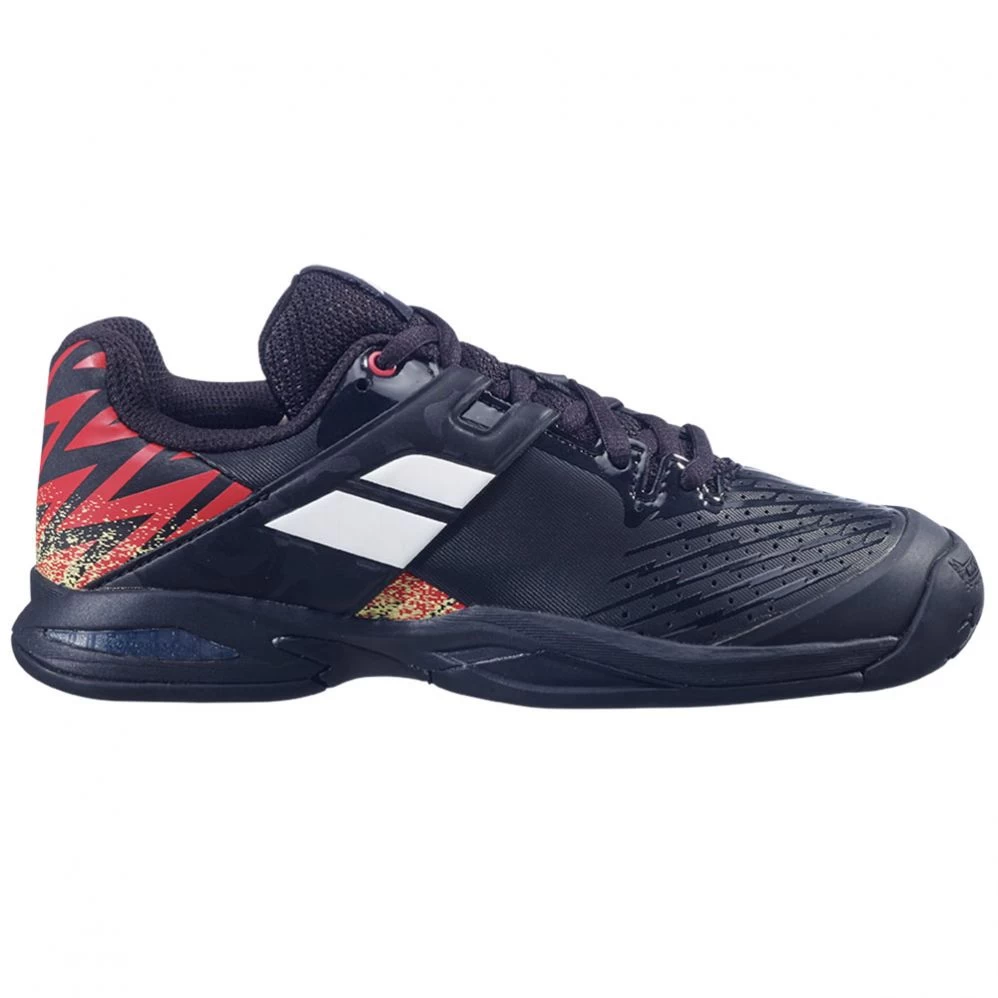 Chaussures Babolat Propulse Junior Noir / Rouge 1 Chaussures Babolat Propulse Junior Noir / Rouge