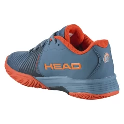 Chaussures Head Revolt Pro 4.0 Terre Battue Junior Bleu / Orange -Vraiment la Patagonie. chaussures head revolt pro 40 clay junior bleu orange 2