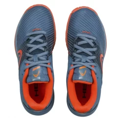 Chaussures Head Revolt Pro 4.0 Terre Battue Junior Bleu / Orange -Vraiment la Patagonie. chaussures head revolt pro 40 clay junior bleu orange 3