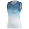 Débardeur Adidas Parley Bleu / Blanc