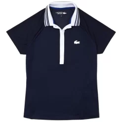 Polo Lacoste Sport Femme Bleu Marine