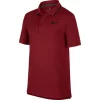 Polo Nike Junior Nikecourt Dry Crimson