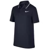 Polo Nike Junior Nikecourt Dry Obsidian