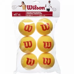 Sachet De 6 Balles En Mousse Wilson Starter Foam