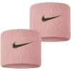 Serre-Poignets Nike Swoosh Saumon / Noir X 2