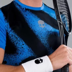 T-Shirt Hydrogen Spray Tech Bleu / Noir -Vraiment la Patagonie. t shirt hydrogen spray tech bleu noir 2