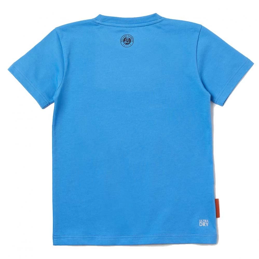 T-shirt Lacoste Sport X Roland Garros Junior Bleu 1 T-shirt Lacoste Sport X Roland Garros Junior Bleu
