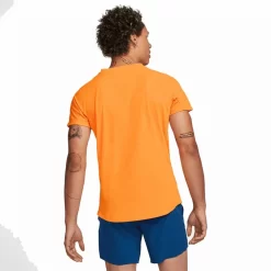 T-Shirt Nike Dri-Fit ADV Rafael Nadal Orange -Vraiment la Patagonie. t shirt nike dri fit adv rafael nadal orange 1