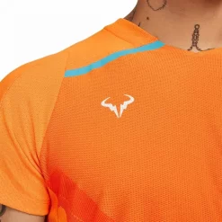 T-Shirt Nike Dri-Fit ADV Rafael Nadal Orange -Vraiment la Patagonie. t shirt nike dri fit adv rafael nadal orange 3