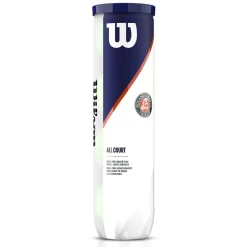 Tube De 4 Balles Wilson Roland Garros All Court